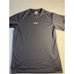 NFL Miami Dolphins Cover II Shirt Football Mens Medium Black Polyester Crew Neck